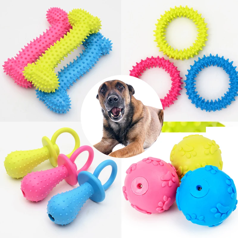 

Dog Toys For Small Dogs Indestructible Dog Toy Teeth Cleaning Chew Training Toys Pet Supplies