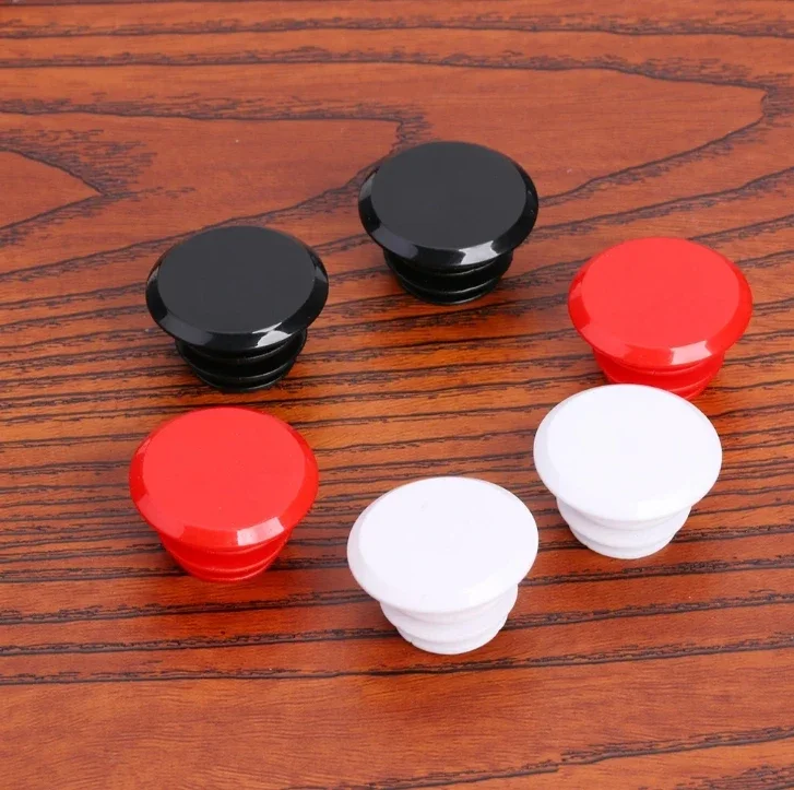 Black, Red, White Mountain & Road Bike Handlebar Grips - 22mm