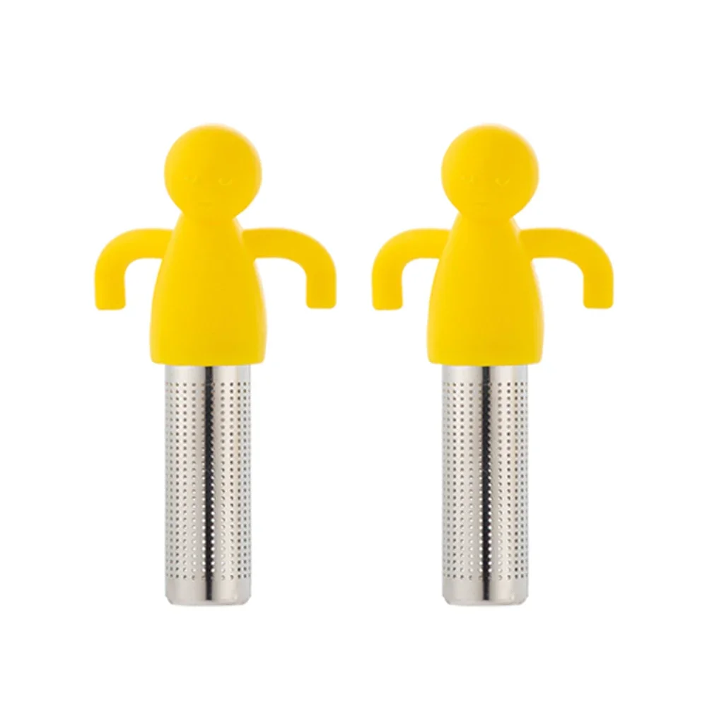 Set of 2 Creative Silicone Tea Infusers - Cute, Convenient, and Non-Toxic Tea Strainers