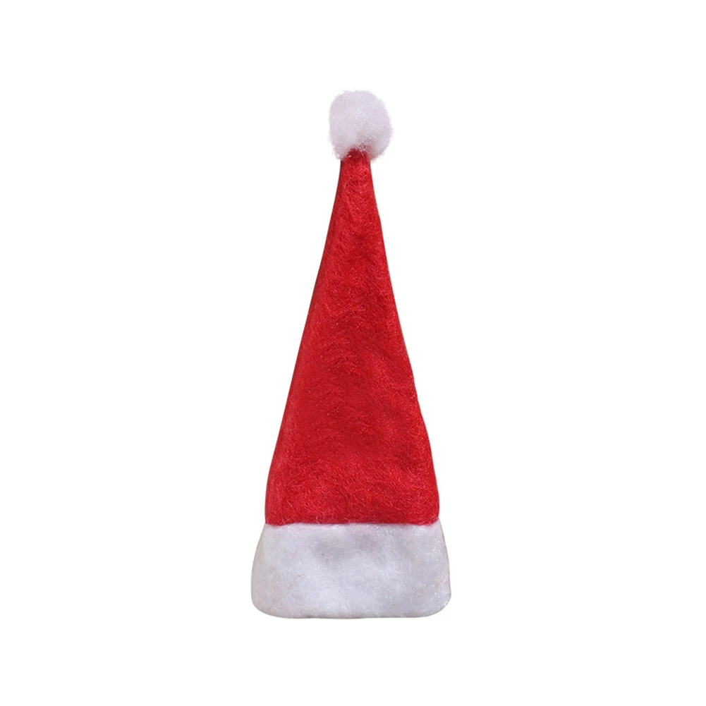 Mini Candy Christmas Hat Festival Party Supplies Christmas Lollipop Cap Cute Children Gift for Home Hotel Dinner Room Table