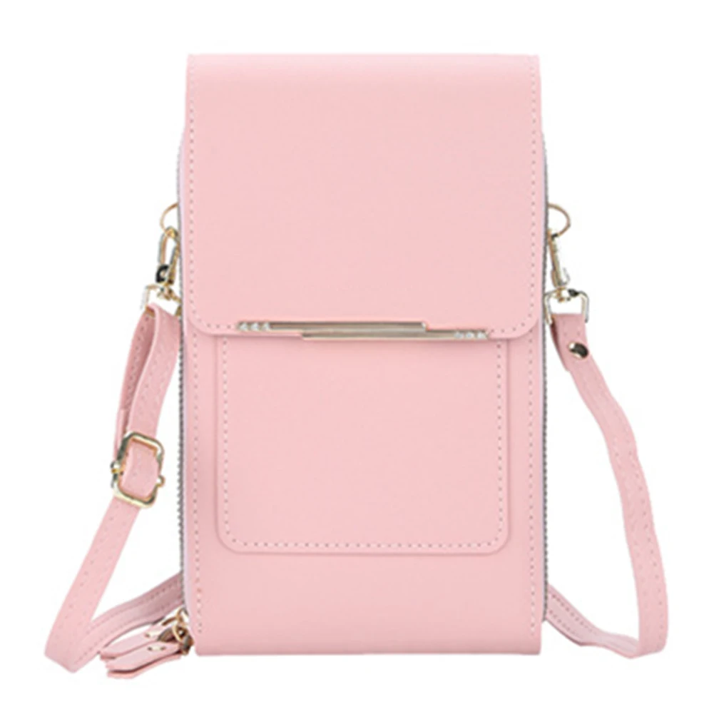 

Touchscreen Mobile Phone Shoulder Bag With Multiple Compartments Outdoor Shopping Top Quality Carteras Para Mujer Card Holder