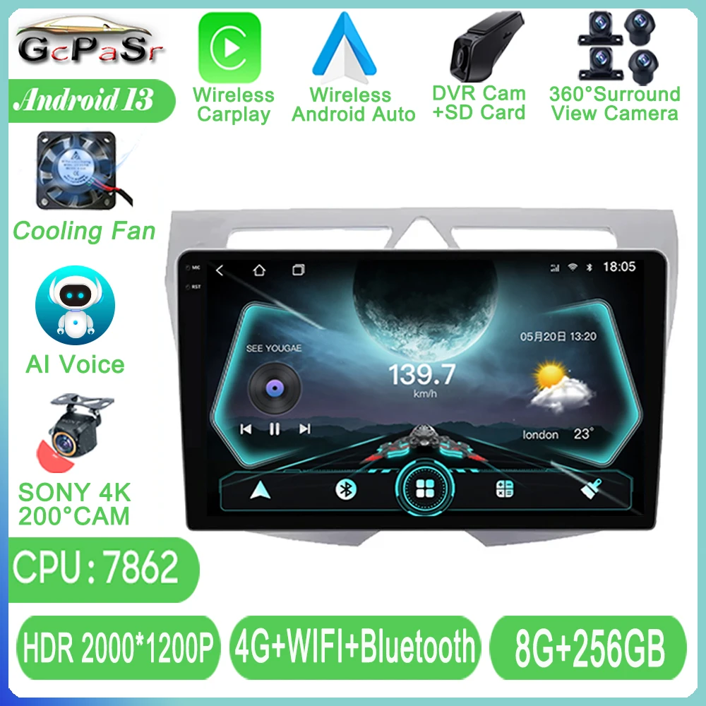 

Android Auto For Kia Morning picanto 2007 - 2011 Car Radio Stereo Head Unit Multimedia Player GPS Navigation Carplay 4G WIFI TB