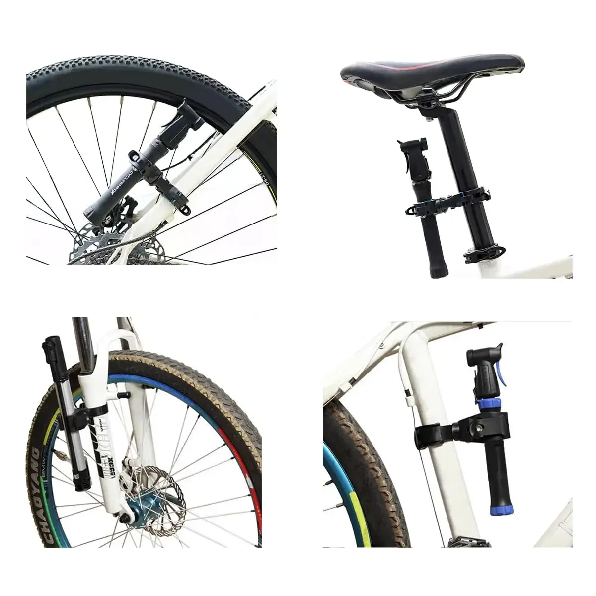 Description Picture 5 of itemFZCSPEED Bike Flashlight Mount Holder Universal Bicycle Flashlight Holder 360º Rotation Bike Flashlight Clip Adjustable Clamp