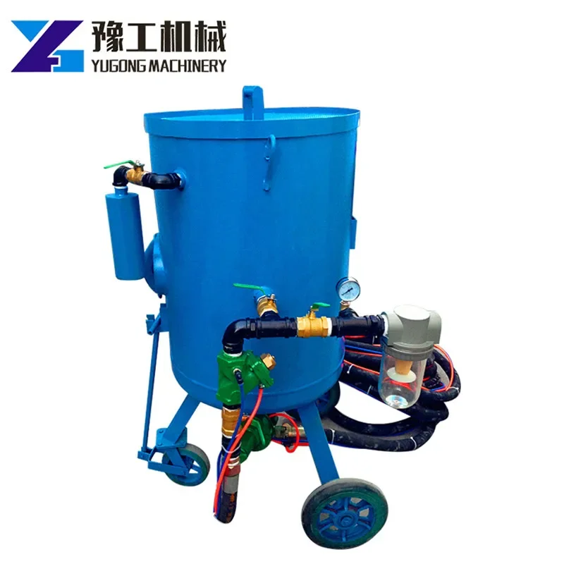 

YG Factory Price Sand Blasting Machine High Performance CE Approval Sand Blaster Dry Wet Sandblaster Superior Quality for Sale