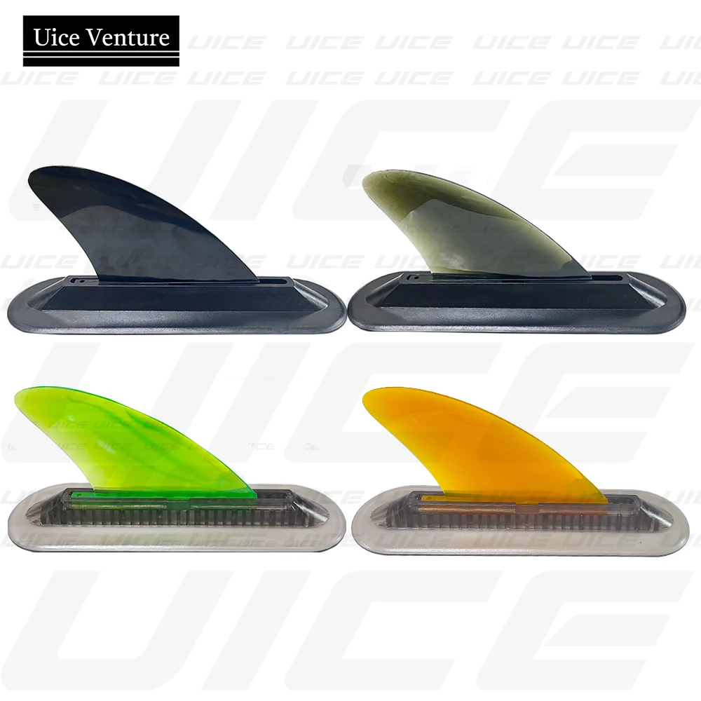 Sup Board Soft Flex Sup Center Fin 4.6 Pollici Con Pinna Pinna White Water Fin Per Tavola Sup Tavola Da Paddle Gonfiabile Accessori Da Surf