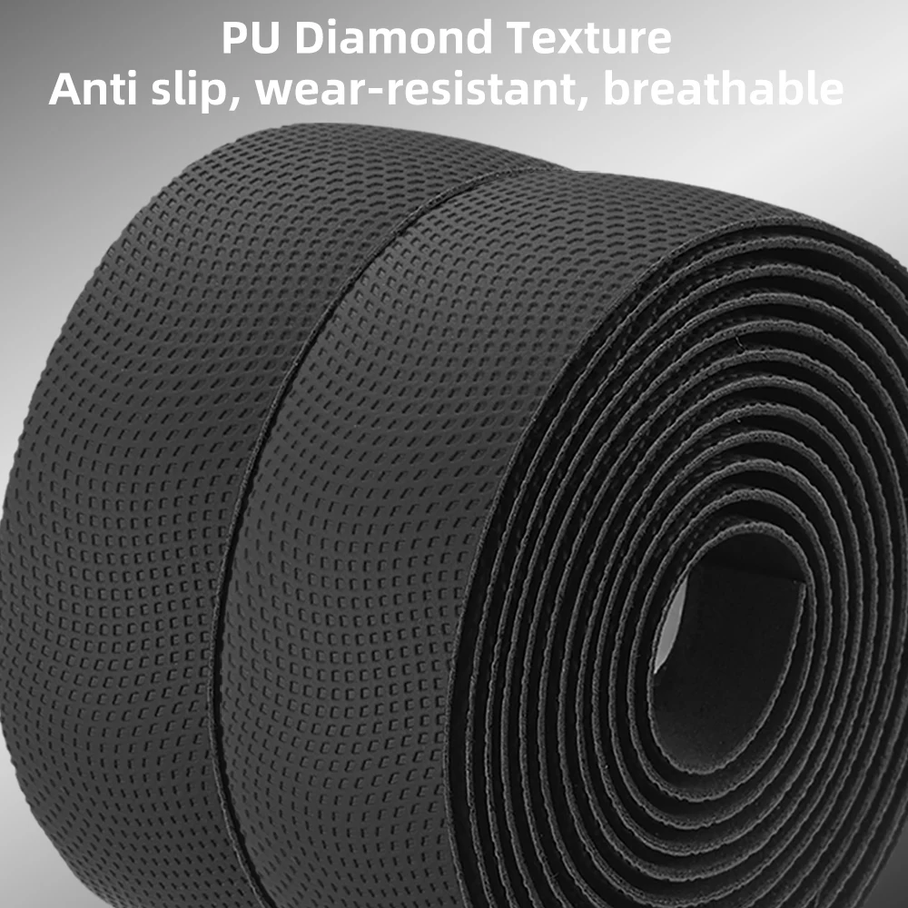 MOTSUV Road Bicycle Handlebar Tape Bar Bike Slip Shock PU EVA Breathable Strap Cycling Soft Anti-Vibration Tape Accessories Part bike handlebar tape bicycle handlebar strap