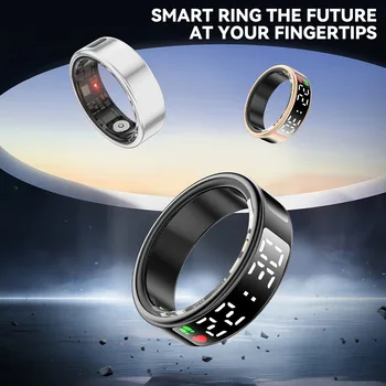 Smart Ring - with Touch Screen, Multiple Motion Modes, Sleep Tracking, Step Counting, Long Battery Life and Charging Case 1