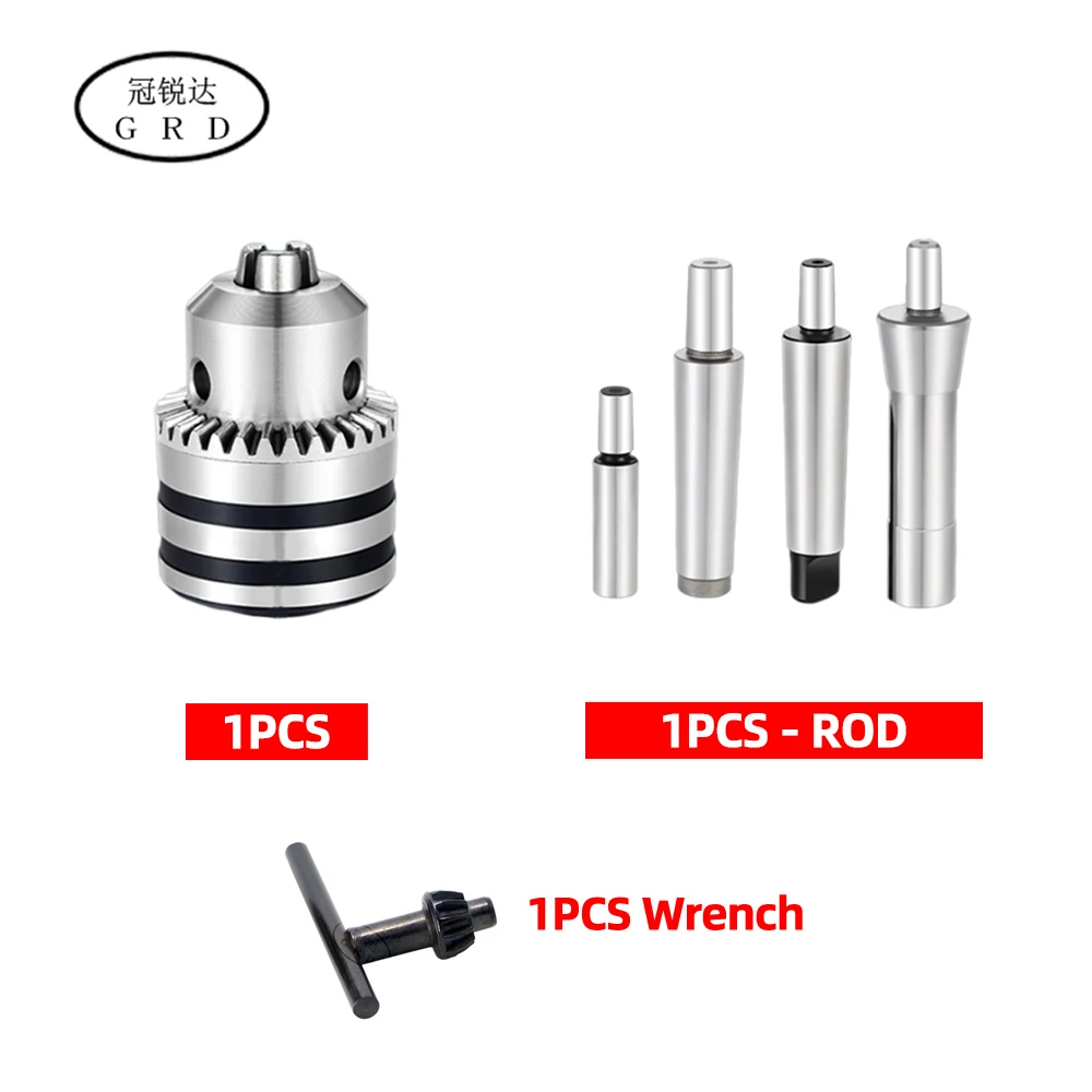 Drill Chuck Collet Chuck 1 Set Drill Chuck B10 B12 B16 B18 B22 + connecting rod mt1 mt2 mt3 mt4 c6 c8 c10 c12 c16 c20 r8 m12 7/16 drill collet chuck set