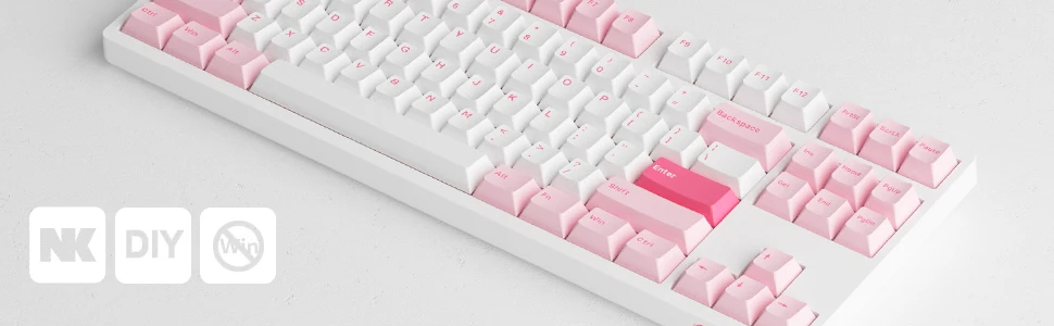 Akko 3087 Plus Prunus Lannesiana Mechanical Gaming Keyboard - Cozy Dev