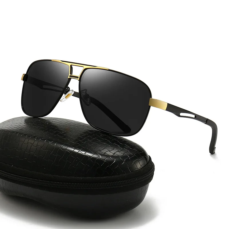 

Pilot Polarized Sunglasses For Men Brand Design Luxury Driving Fishing Sun Glasses Fashion Vintage Classic Goggle Eyewear Mirror