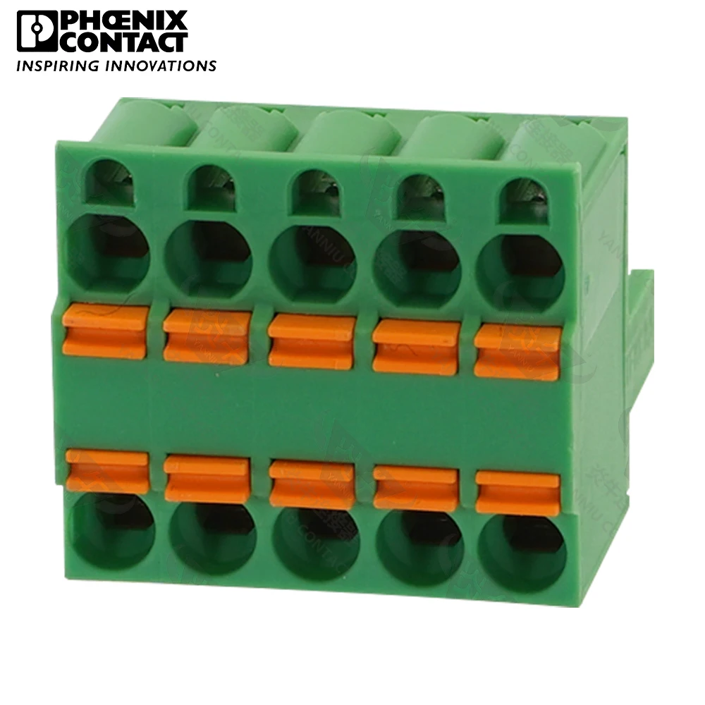 

5.08mm Original Genuine Phoenix Contact Connector PCB Pluggable PLUG-IN Terminal Block 5 Pin TFKC 2.5 ST 5.08 1962639 12A 320V