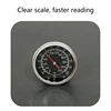Dial Thermometer for Boiler Tea Pot Kettle -10-100℃/0-220ºF 1/4 NPT Thread Stainless Steel Joint Temperature Meter Gauge 2