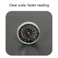 Dial Thermometer for Boiler Tea Pot Kettle -10-100℃/0-220ºF 1/4 NPT Thread Stainless Steel Joint Temperature Meter Gauge 2