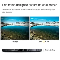 K&F CONCEPT CPL Camera Lens Filter Ultra Slim Optics with Multi Blue Coated Circular Polarizer 49mm 52mm 58mm 62mm 67mm 77mm - Image 5