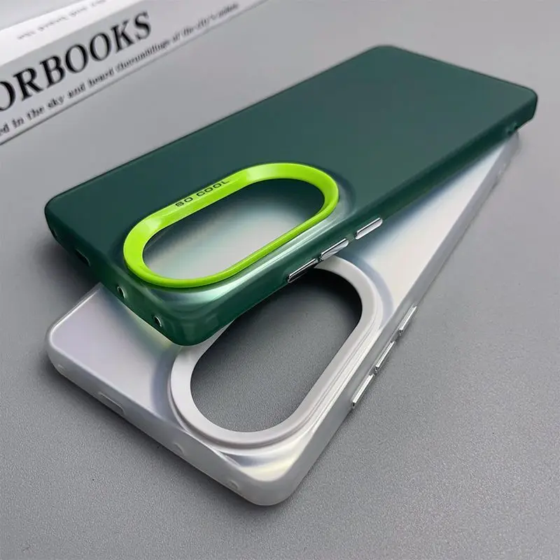 Shockproof Anti-Fingerprint Protective Case for Huawei - IMD Shell Back Cover