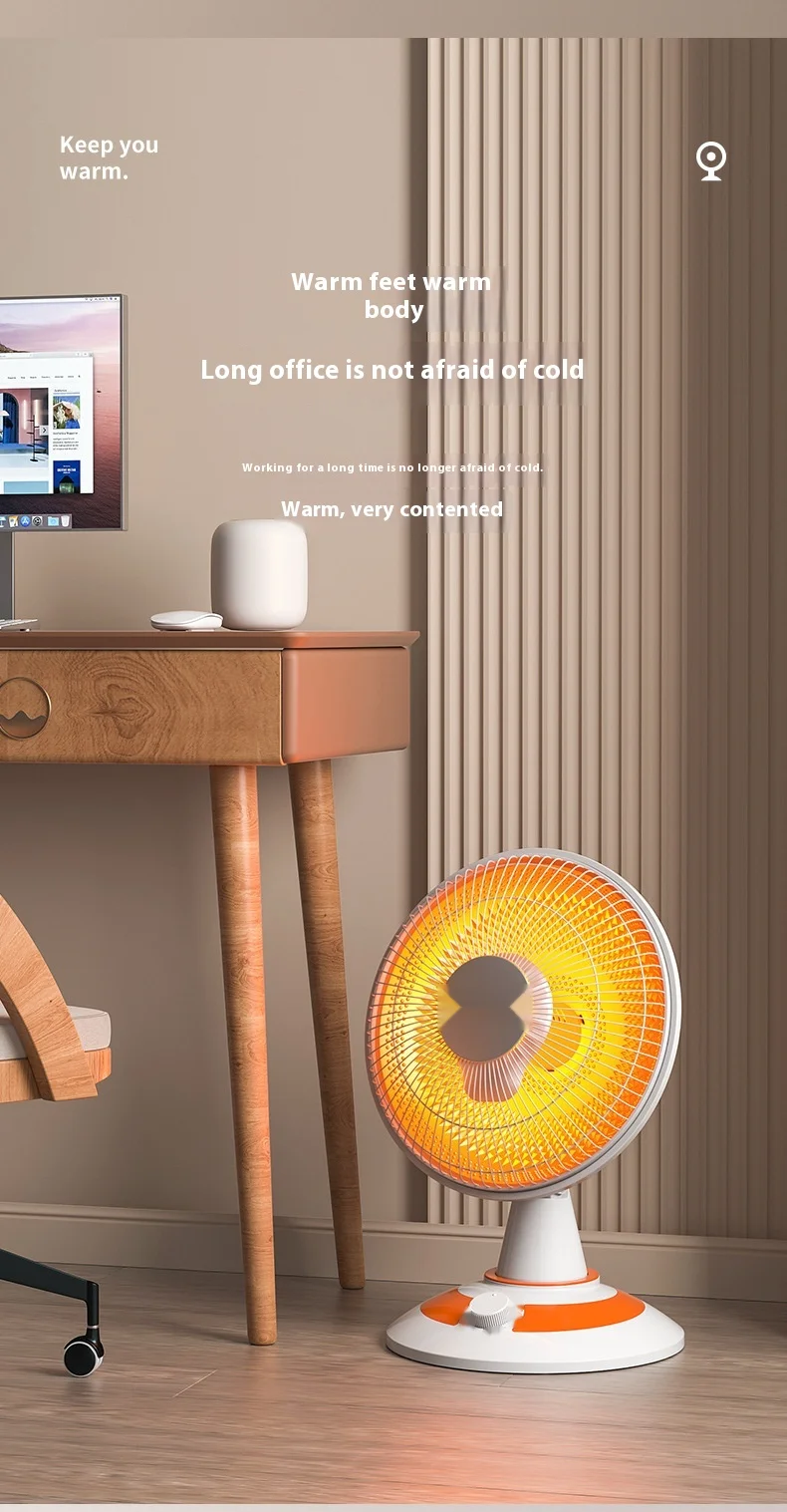 Zhigao Small Sun Home Desktop Rapid Thermal Power Heater, Office Bedroom Electric Fan, Oven_voghion.com