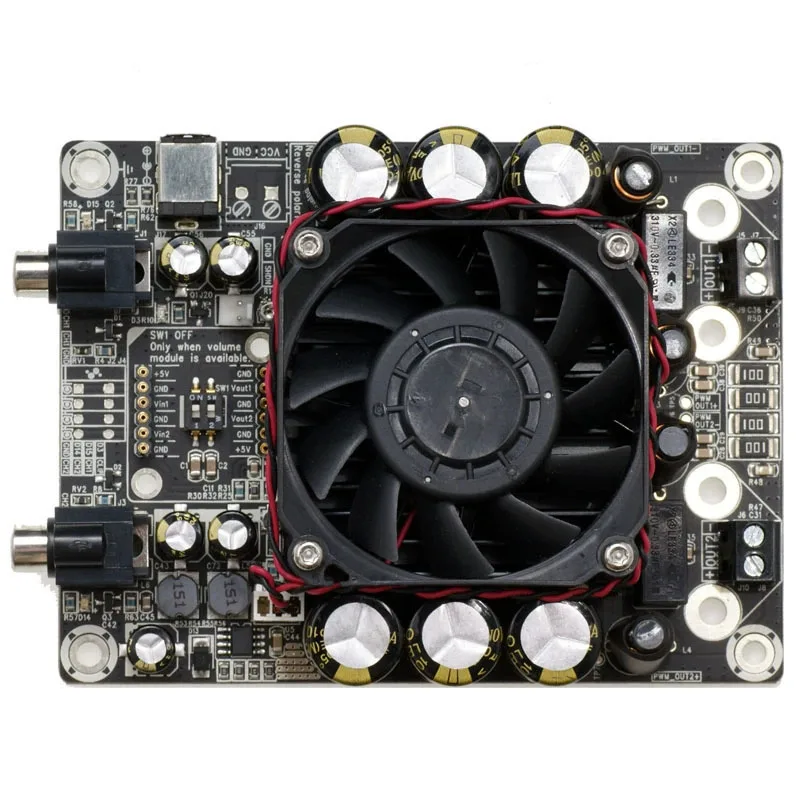 CY FOR WONDOM 2 x 100W 4Ω 클래스 D 오디오 앰프 보드 스테레오 앰프 모듈- T-AMP
