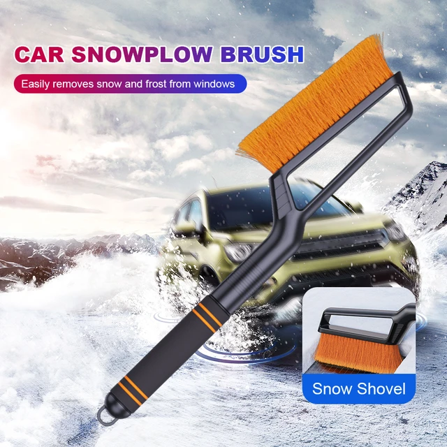 Snow Brush For Trucks Telescoping Ice Scraper With Snow Brush For Car  Windshield Ice Scrapers Detachable Snow Removal Tool With - AliExpress