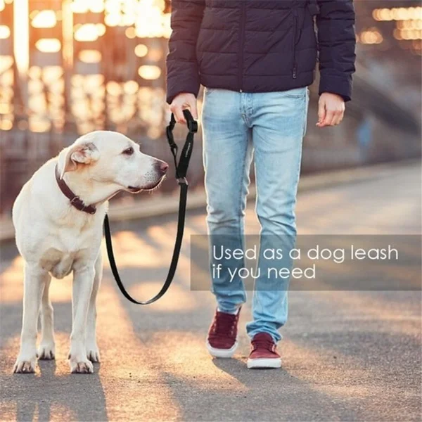 Adjustable Dog Seat Belt Dog Harness Pet Car Vehicle Seat Belt Pet Safety Leash Leads For Dogs/Cats Adjustable From 45 To 72 cm - Image 5