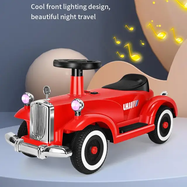 Children'S Electric Car Kids'S Ride-On Toys Scooter Tricycles 1-6year Child Four Wheel Toy Car With Music And Light Balance Bike 2