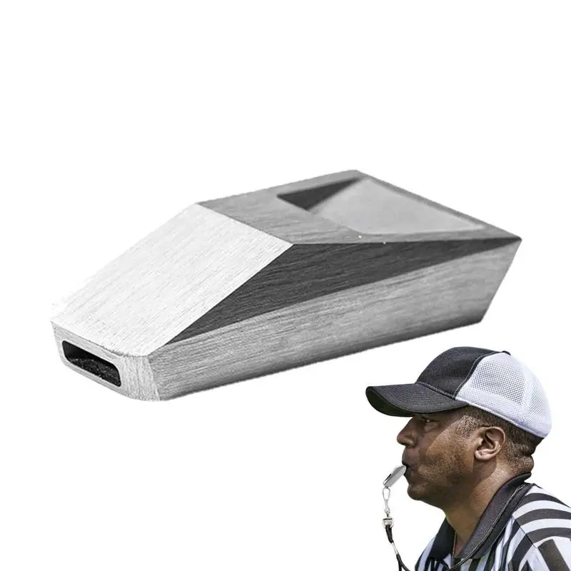 

Громкий свисток для выживания, спортивный арбитр для баскетбола, безопасный свисток для женщин со шнурком, дизайн порта из нержавеющей стали, безопасный свисток