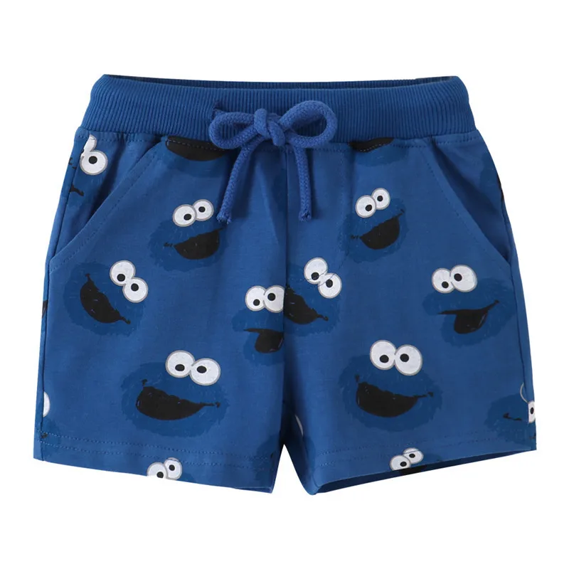 Boys Girls Shorts Summer Drawstring Kids Animals Short Pants Jumping Meters 2-7T Children's Clothing kids shorts