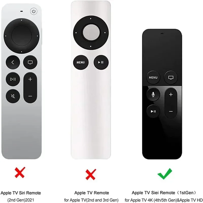 Фото Цветной силиконовый защитный чехол с защитой от падения для Apple TV 4 удаленного управления Пылезащитный Водонепроницаемый защитный чехол №2