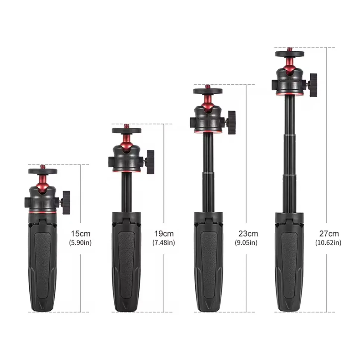 Extension Pole Tripod, Mini Selfie Stick Tripod Stand - Image 2