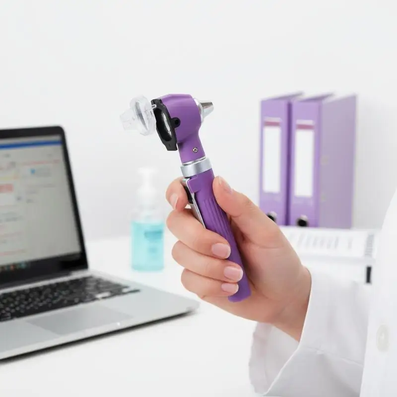 Rechargeable Digital Ear Scope with Light for Safe At-Home Ear Cleaning