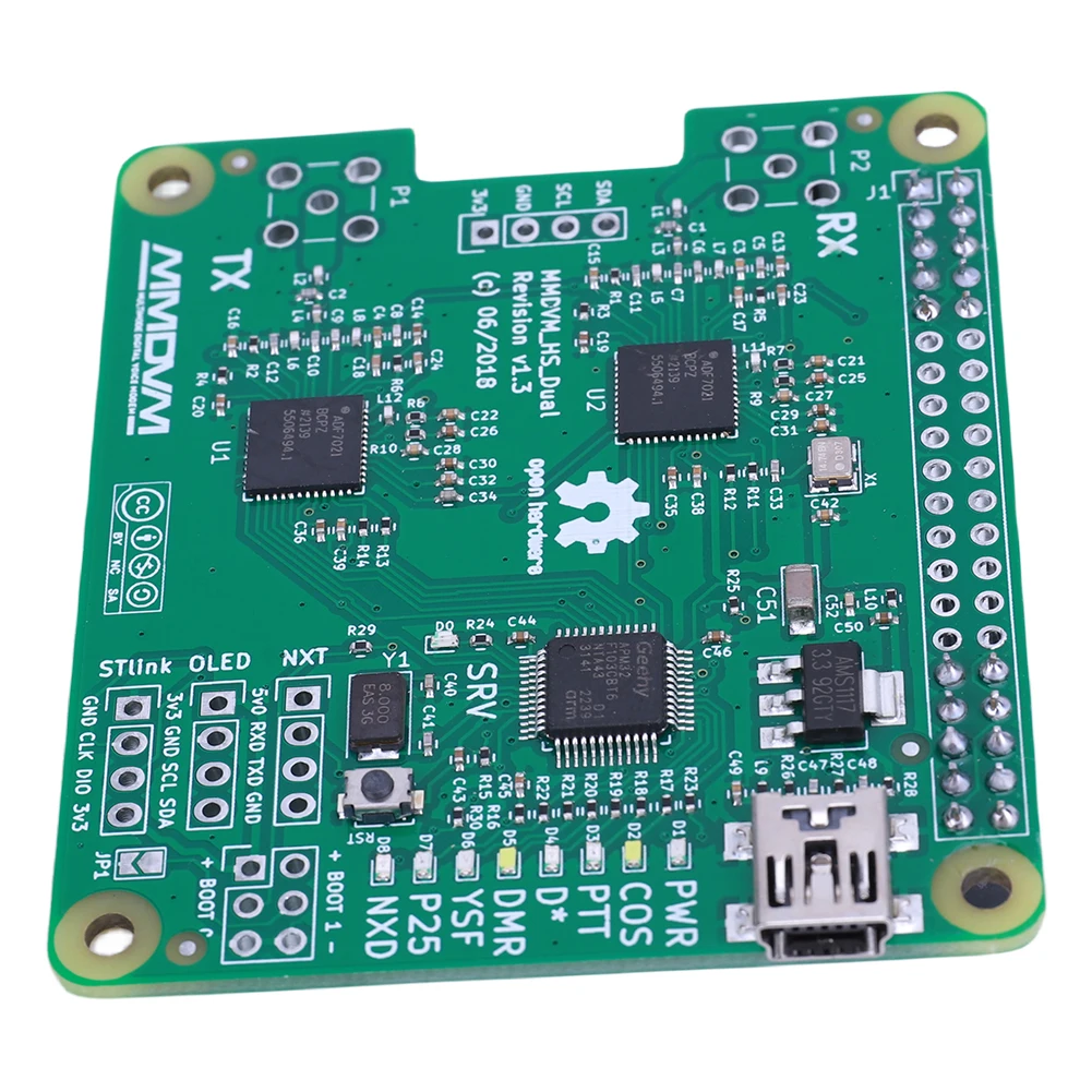 MMDVM ���÷��� RX TX �ֽ��� ����, ���׳�, OLED MMDVM �ֽ��� ����, UHF VHF ������ P25 DMR D-Star, ����� ���̿�