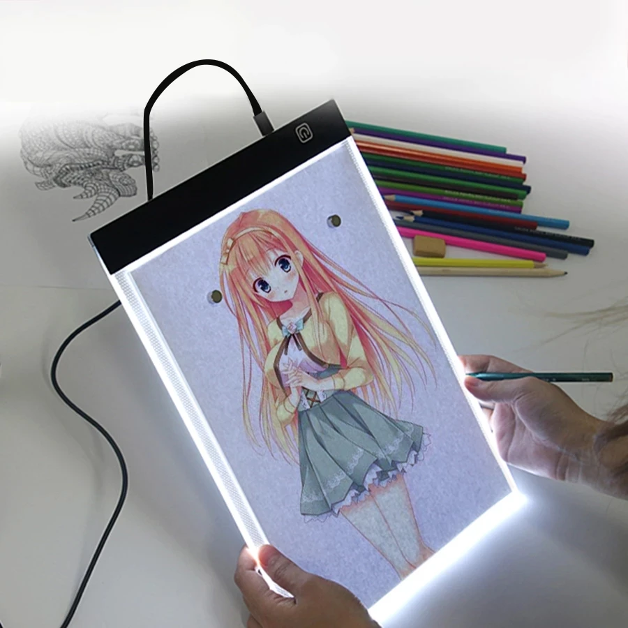 Coloured Craft Easel, Used for 5D Diamond Painting LED Light Pad/Tablet