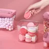 Cute Food Storage Box Pink Candy Jars With Lids Salad Snacks Grain Spice Sealed Storage Pots For Kitchen Storage Organization 5