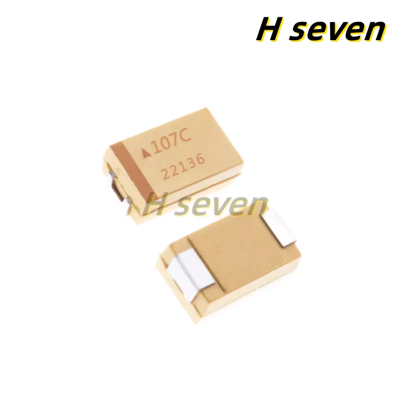 

5pcs 2917 SMD Tantalum Capacitor 7343 D Type 16V 100UF ±20% 107C TAJD107M016RNJ