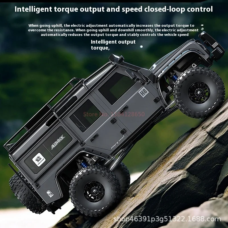 Meijiaxin H8h West V2 Brushless Power Climbing Off Road Vehicle Differential Lock Second Gear Remote Control Car Rc Model Car 4