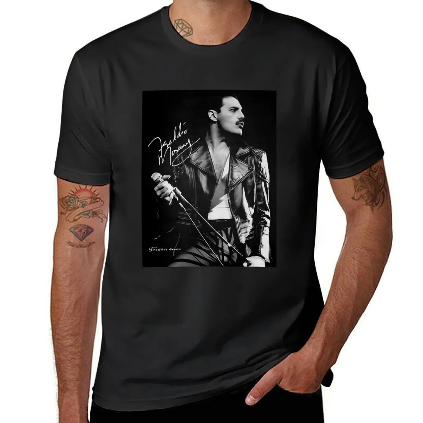 Freddie autograph T-Shirt blanks blacks tshirts for men