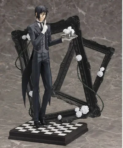 

Anime Peripheral Hobby Collectibles Sebastian Michaelis PVC Action Figure Exclusive Design Collectible Model Toy Birthday Gifts