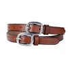 Cowhide spur strap rider boots matching equestrian equipments riding horse with equine accessories 2