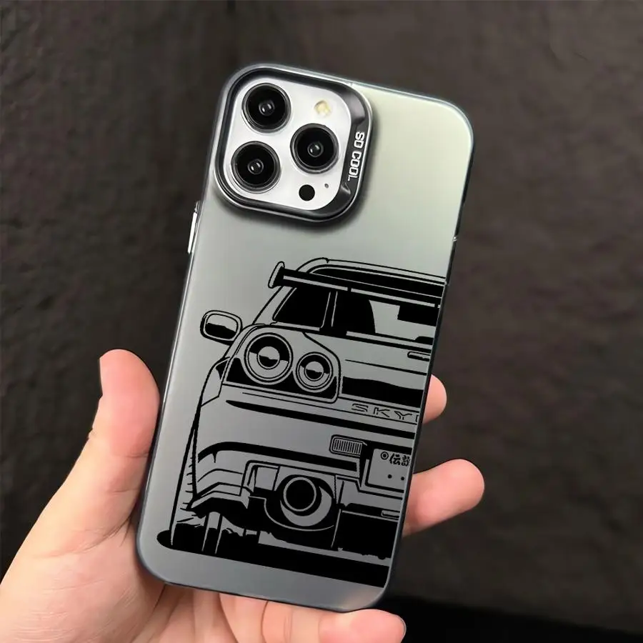Cartoon car Phone Case For Samsung Galaxy S25 S24 S23 S22 S21