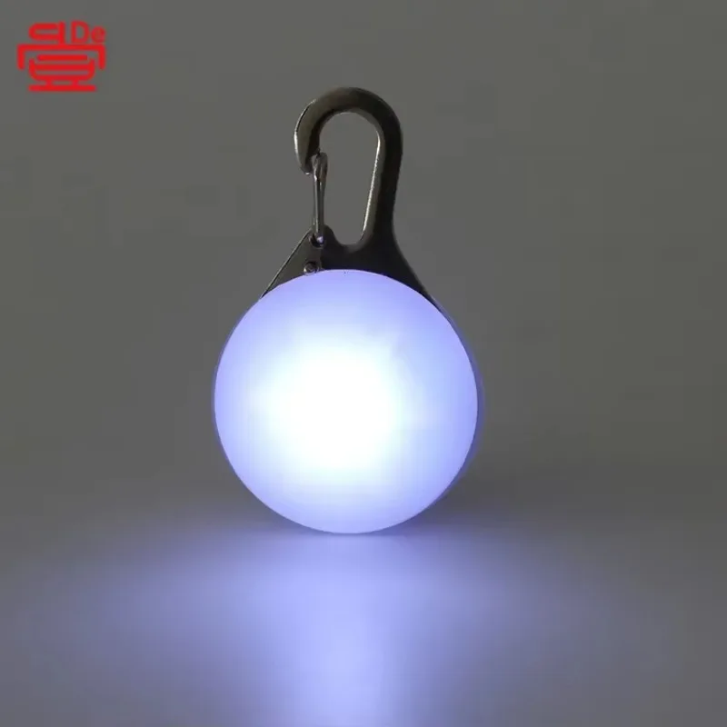 USB charging dog luminous pendant, night dog walking anti-lost flash tag LED pet luminous pendant 4