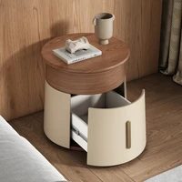 Design créatif petite Table De chevet tiroirs peu encombrants rangement Table De chevet Unique à la mode Mesa De Noche meubles De chambre 3