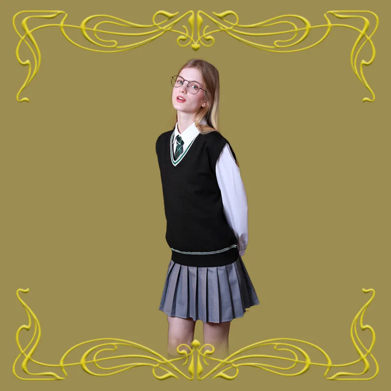 ［HarryPotter］衣服@あめんぼさん専用 梗豆物语 ハリーポッター 刺繍 ローブ チェーン付 男女兼用