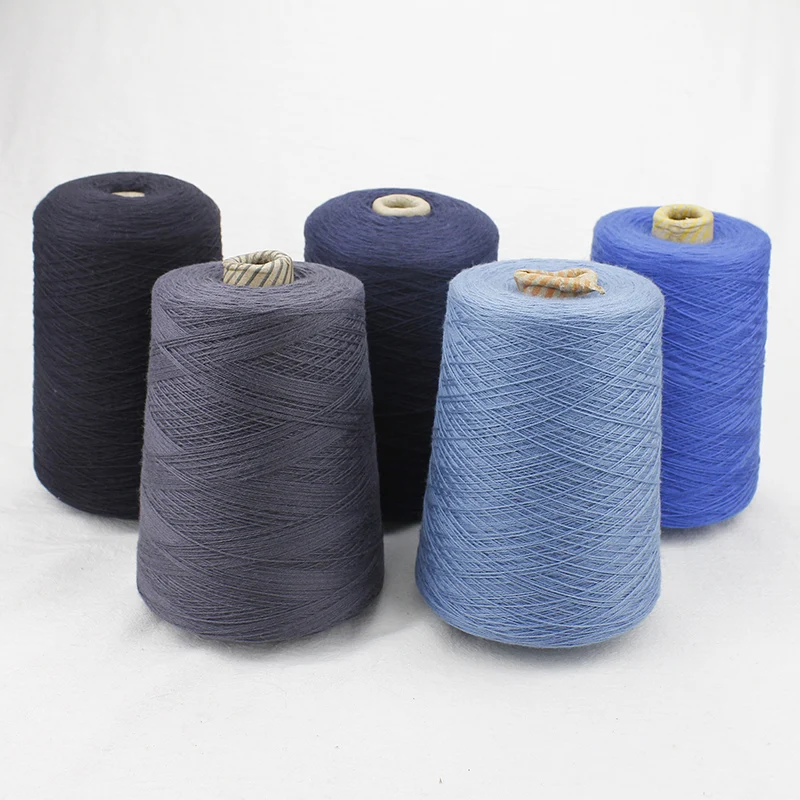 500g cone Cashmere Wool Yarn Crochet Lace Weight Colored Great for Baby Garments Scarves 2