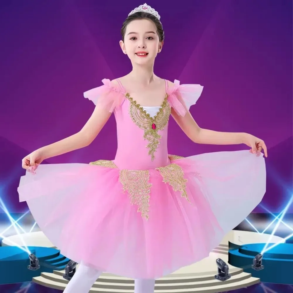 ملابس أطفال، زي أميرة للعروض المسرحية، فستان توتو...