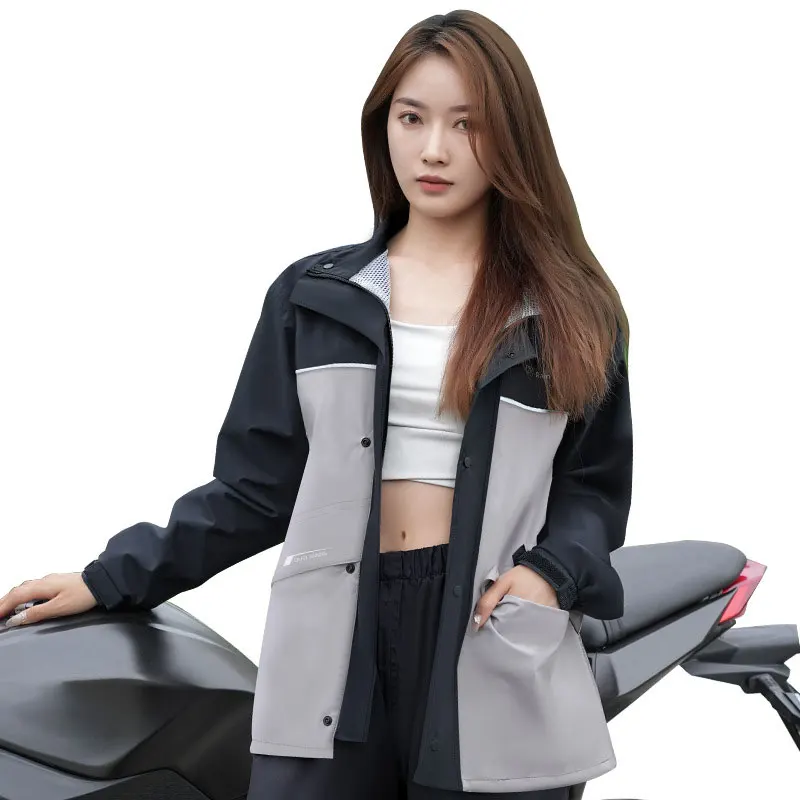 Motorcycle Raincoat Suit Rainstorm Prevention Jacket Pants Camping Hiking Fishing Raincoat Moto Motorcyclist Rider Rain