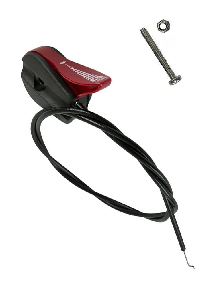 

High Quality Brand New Coated Cable Throttle Control Mowers Parts Plastic Practical Replacement Yard 1pcs 4 Stroke