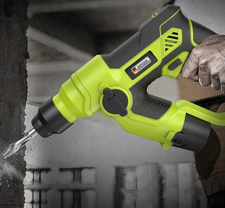 3 in 1  Electric Impact Drill Rotary Hammer Brushless Cordless Hammer Electric Drill 6