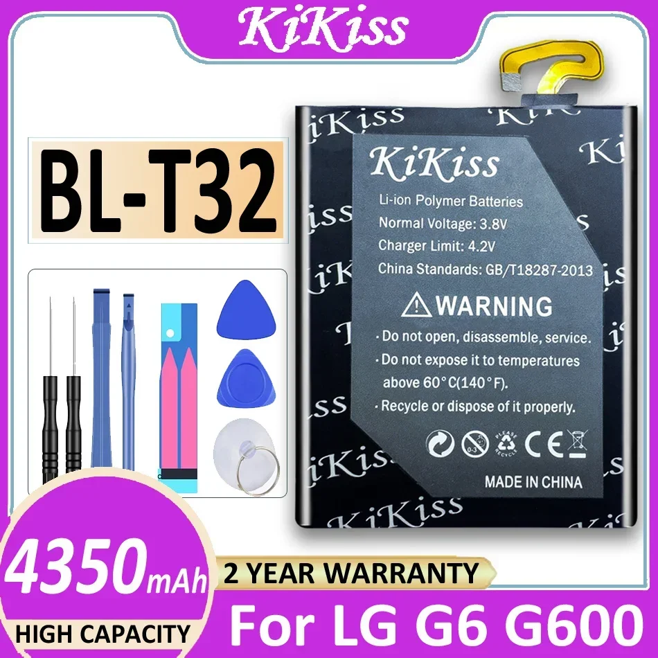 Batteria Bl-T32 4350Mah Per Lg G6 G600L G600S G600K G600V H871 H872 H873 Ls993 Us997 Vs988 Bl T32 Blt32 Batteria
