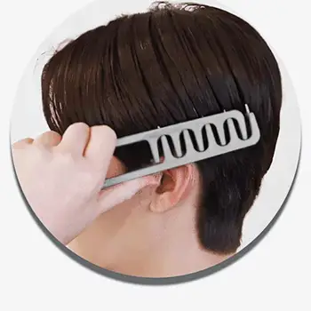 Volumizzante Pettine per lo styling con texture dei capelli a denti larghi Pettine per lo styling strutturato soffice Radici Soffici cucitura che copre la frangia Pettini per capelli
