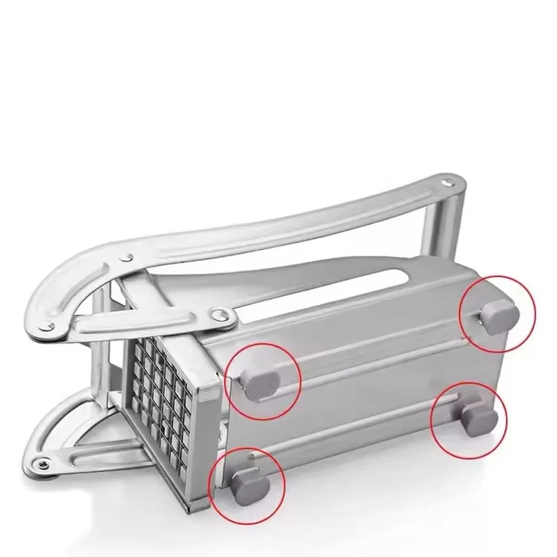 Stainless Steel Potato Cutter Manual Vegetable Cutter Potato Chips Maker French Fries Machine Slicer Kitchen Tools vegetable slicer french fry cutter