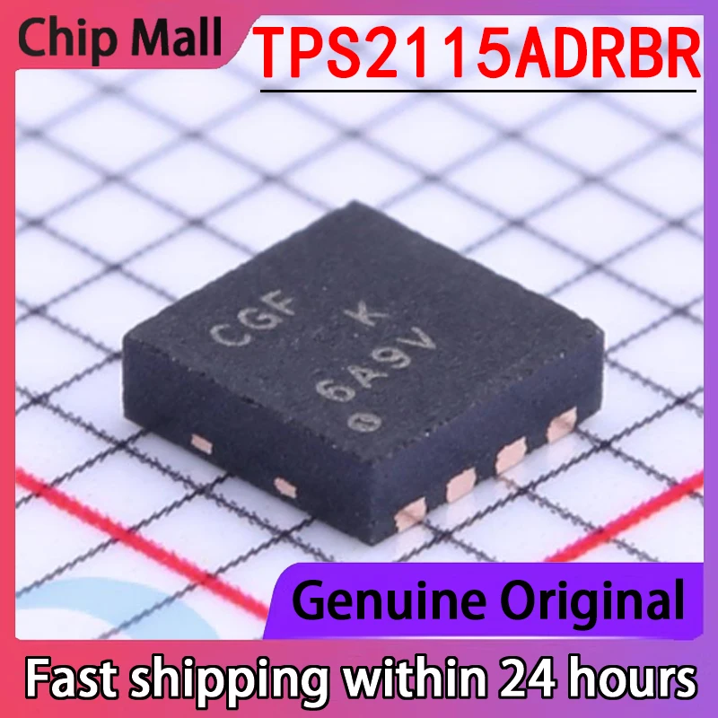 

5PCS New TPS2115ADRBR Packaged VSON8 Power Electronic Switch in Stock